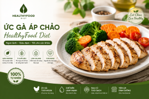 ức gà áp chảo