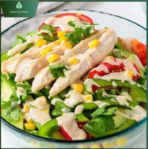 Salad Ức Gà Rau Củ Healthy